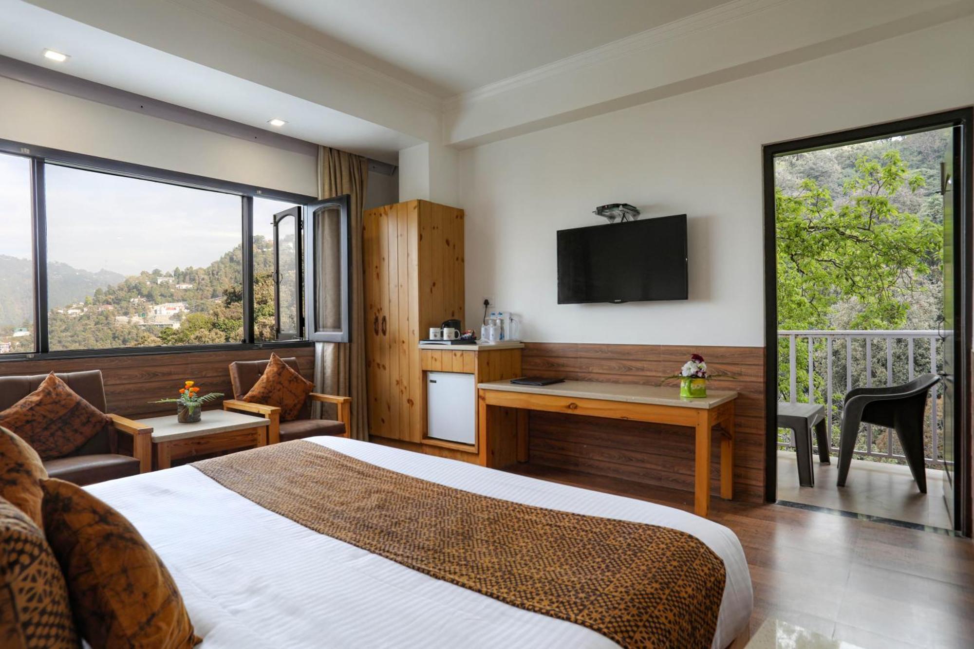 เดอะ เมาน์เท็น เควล Hotel มัสซูรี ภายนอก รูปภาพ