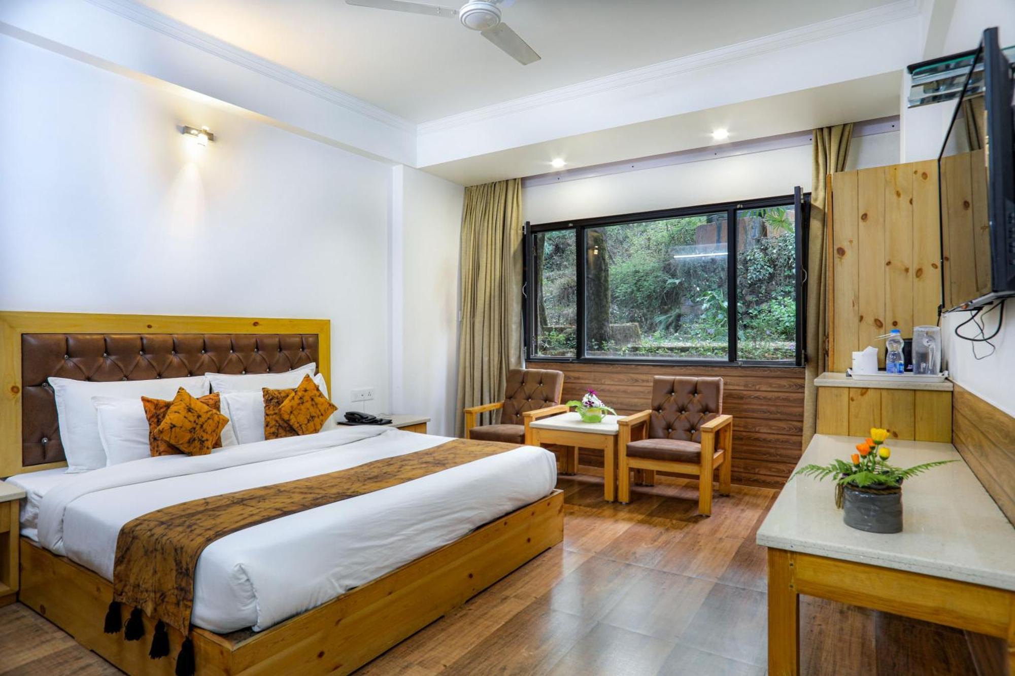 เดอะ เมาน์เท็น เควล Hotel มัสซูรี ภายนอก รูปภาพ